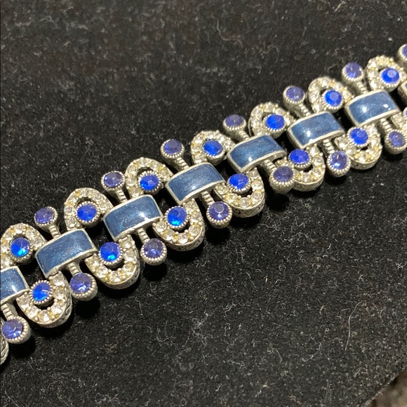 Elegant‎ Blue and Silver Bracelet 8070 Sapphire Blues main image 7